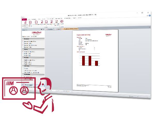 Meffert Recruiting Suite®: E-Recruiting System für informative Reporting- und konfigurierbaren Daten-Exporten