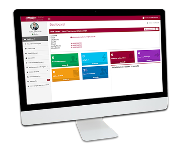 Meffert Talent Cockpit®: Bewerbermanagement Software für ein effizientes Talent Management